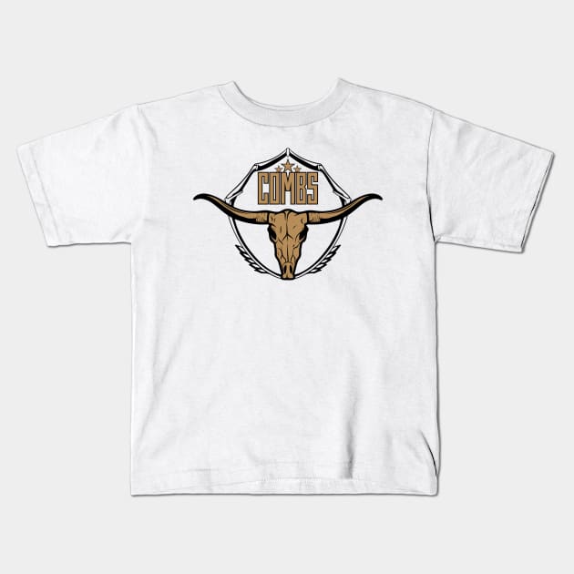 Luke combs retro logo Kids T-Shirt by Animals Project